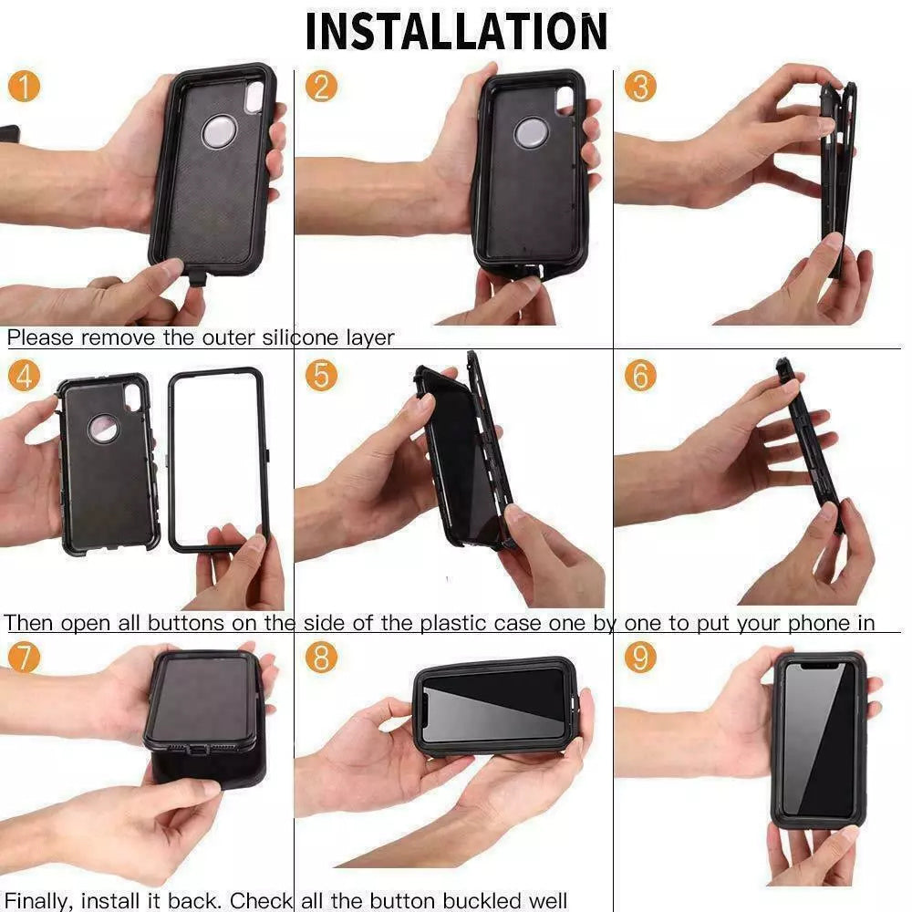 Coque Defender antichoc pour iPhone 16 Pro Max Coque Defender antichoc pour iPhone 16 Pro Max